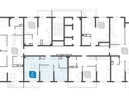 Продается 2-комнатная квартира ЖК Облака-2, блок секция 4-8, 51.6 м², 11117660 рублей