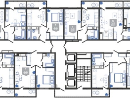 Продается 2-комнатная квартира ЖК Облака-3, дом 1, 60.1 м², 10096800 рублей