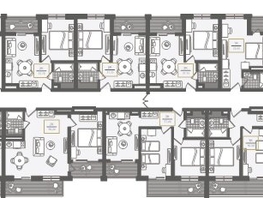 Продается 2-комнатная квартира АО Нескучный сад, корпус 1, 38 м², 44992080 рублей