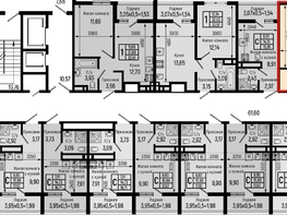 Продается 1-комнатная квартира ЖК Botanica Hills (Ботаника Хилс), лит 2, 38.31 м², 12939000 рублей