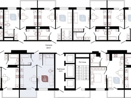 Продается 1-комнатная квартира ЖК Отражение, 2 очередь литера 3, 40.4 м², 5460420 рублей