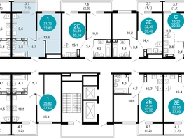 Продается 1-комнатная квартира ЖК Лестория, дом 4, 32.8 м², 14448400 рублей