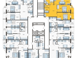 Продается 3-комнатная квартира ЖК Зеленодар, литера 6, 86  м², 10030650 рублей