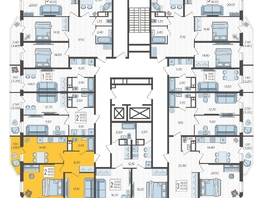 Продается 2-комнатная квартира ЖК Зеленодар, литера 6, 62.5  м², 7798200 рублей