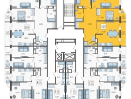 Продается 3-комнатная квартира ЖК Зеленодар, литера 7, 110.9 м², 12919850 рублей