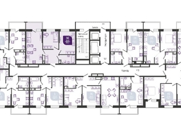 Продается 2-комнатная квартира ЖК Улыбка, литера 2, 56.2  м², 7064340 рублей