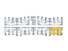 Продается 2-комнатная квартира ЖК Смородина, литера 12, 51.79 м², 6970934 рублей