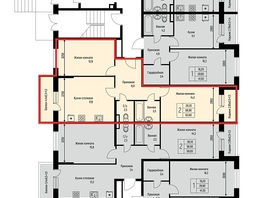 Продается 2-комнатная квартира ЖК Nova Vita (Нова Вита), дом 22, 63.6 м², 7062930 рублей