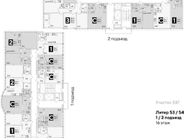 Продается 2-комнатная квартира ЖК Самолет, литера 60, 63.2  м², 10232080 рублей