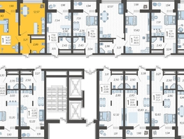 Продается 1-комнатная квартира ЖК Кислород, корпус 8, 38.05  м², 15714650 рублей