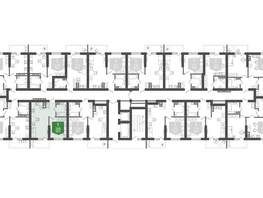 Продается 1-комнатная квартира ЖК Флора, 2 этап литера 2, 37.8  м², 14898940 рублей