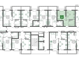 Продается 1-комнатная квартира ЖК Флора, 3 этап литера 5, 29.7 м², 12679540 рублей