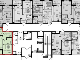 Продается 1-комнатная квартира ЖК Botanica Hills (Ботаника Хилс), лит 1, 39.31 м², 10364000 рублей