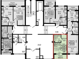 Продается Студия ЖК Botanica Hills (Ботаника Хилс), лит 1, 18.81  м², 6206000 рублей