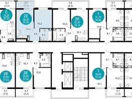 Продается 1-комнатная квартира ЖК Лестория, дом 4, 33.4  м², 15300540 рублей