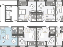 Продается 2-комнатная квартира АО Нескучный сад, корпус 1, 49.5 м², 45583000 рублей