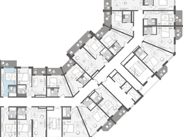 Продается 1-комнатная квартира ЖК Нескучный сад, корпус 2, 23.2  м², 36113940 рублей