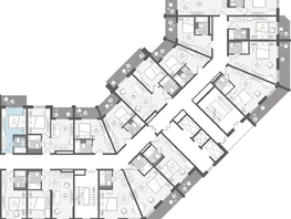 Продается 1-комнатная квартира ЖК Нескучный сад, корпус 2, 23.2  м², 36220660 рублей