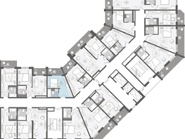 Продается 1-комнатная квартира ЖК Нескучный сад, корпус 2, 23.2  м², 35796100 рублей