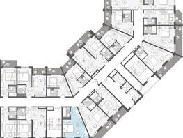 Продается 1-комнатная квартира ЖК Нескучный сад, корпус 2, 35.2  м², 42308340 рублей
