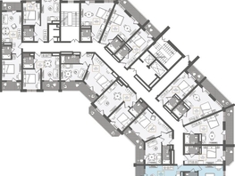 Продается 2-комнатная квартира АО Нескучный сад, корпус 1, 46.5 м², 53768800 рублей