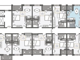 Продается 2-комнатная квартира АО Нескучный сад, корпус 1, 44.8  м², 53711060 рублей