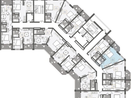 Продается 1-комнатная квартира АО Нескучный сад, корпус 1, 29.5 м², 30479040 рублей