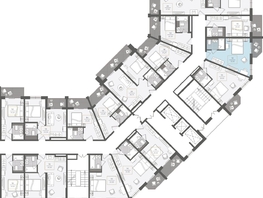 Продается 1-комнатная квартира ЖК Нескучный сад, корпус 2, 30.4  м², 36237140 рублей
