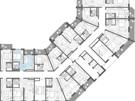 Продается 1-комнатная квартира ЖК Нескучный сад, корпус 2, 33.3  м², 41644430 рублей
