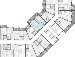 Продается 2-комнатная квартира ЖК Нескучный сад, корпус 2, 44.7  м², 54124550 рублей