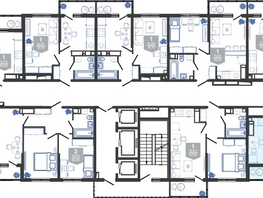 Продается 1-комнатная квартира ЖК Облака-3, дом 1, 31.4  м², 7219174 рублей