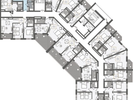Продается 2-комнатная квартира АО Нескучный сад, корпус 1, 39.6  м², 39633000 рублей