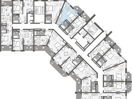 Продается 1-комнатная квартира АО Нескучный сад, корпус 1, 29.6  м², 36182150 рублей