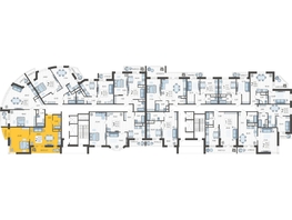 Продается 2-комнатная квартира ЖК Зеленодар, литера 5б, 62 м², 7309800 рублей