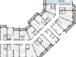 Продается 2-комнатная квартира ЖК Нескучный сад, корпус 2, 47.6  м², 57669140 рублей
