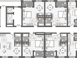 Продается 2-комнатная квартира АО Нескучный сад, корпус 1, 43.2 м², 40296850 рублей