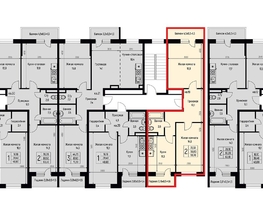 Продается 2-комнатная квартира ЖК Nova Vita (Нова Вита), дом 21, 59.7 м², 6681090 рублей