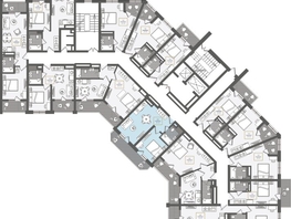 Продается 2-комнатная квартира АО Нескучный сад, корпус 1, 45.1  м², 49681840 рублей