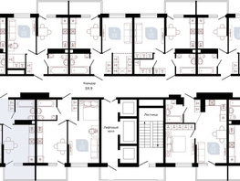 Продается 3-комнатная квартира ЖК Отражение, 2 очередь литера 3, 70  м², 10362700 рублей