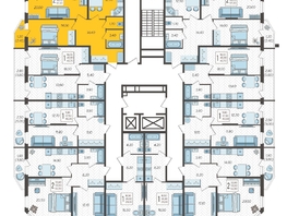 Продается 2-комнатная квартира ЖК Зеленодар, литера 7, 67.2  м², 7840450 рублей