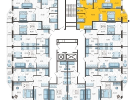 Продается 2-комнатная квартира ЖК Зеленодар, литера 7, 67.2  м², 7782200 рублей