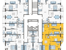 Продается 3-комнатная квартира ЖК Зеленодар, литера 7, 102.5  м², 12092700 рублей