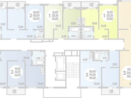 Продается 1-комнатная квартира ЖК Парк у дома, литера 8.3, 46.8 м², 9037080 рублей