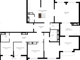 Продается 5-комнатная квартира ЖК Сердце, 180.76 м², 73207800 рублей