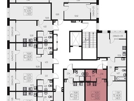 Продается Студия ЖК Самолет, литера 55, 24.09  м&sup2;, 3373000 рублей