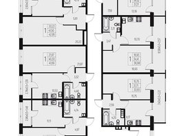 Продается 1-комнатная квартира ЖК Самолет, литера 55, 43.48  м&sup2;, 5588000 рублей