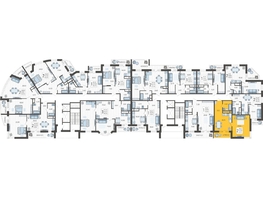 Продается 2-комнатная квартира ЖК Зеленодар, литера 5б, 52  м², 6297200 рублей