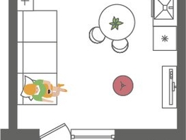 Продается Студия ЖК Рекорд 2, литера 5, 29  м&sup2;, 7244200 рублей