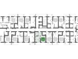 Продается 1-комнатная квартира ЖК Флора, 2 этап литера 1, 30.9  м², 11827960 рублей