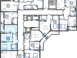 Продается 2-комнатная квартира ЖК Облака-3, дом 1, 51.1  м&sup2;, 10223066 рублей